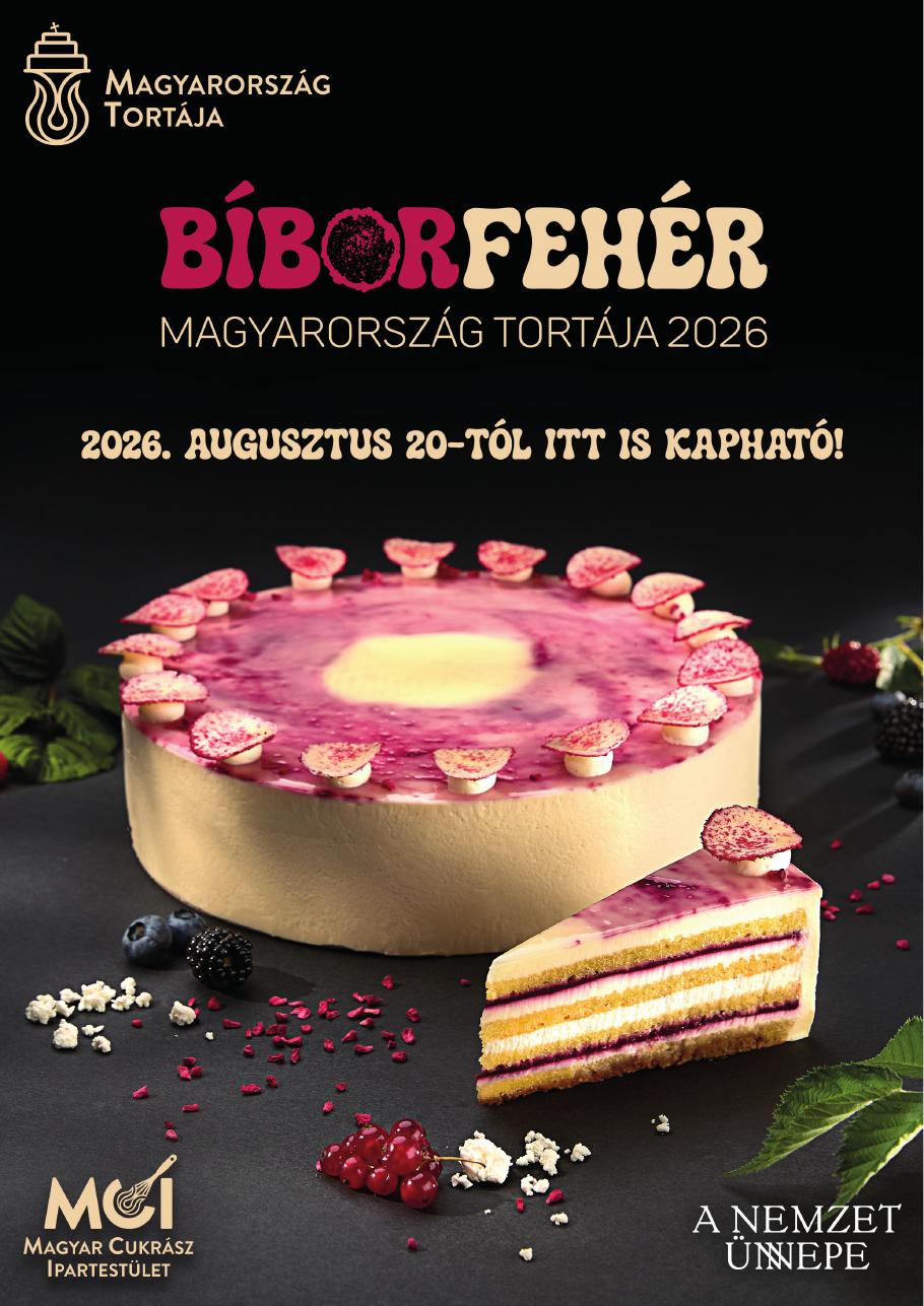 Bíborfehér – Magyarország Tortája 2026